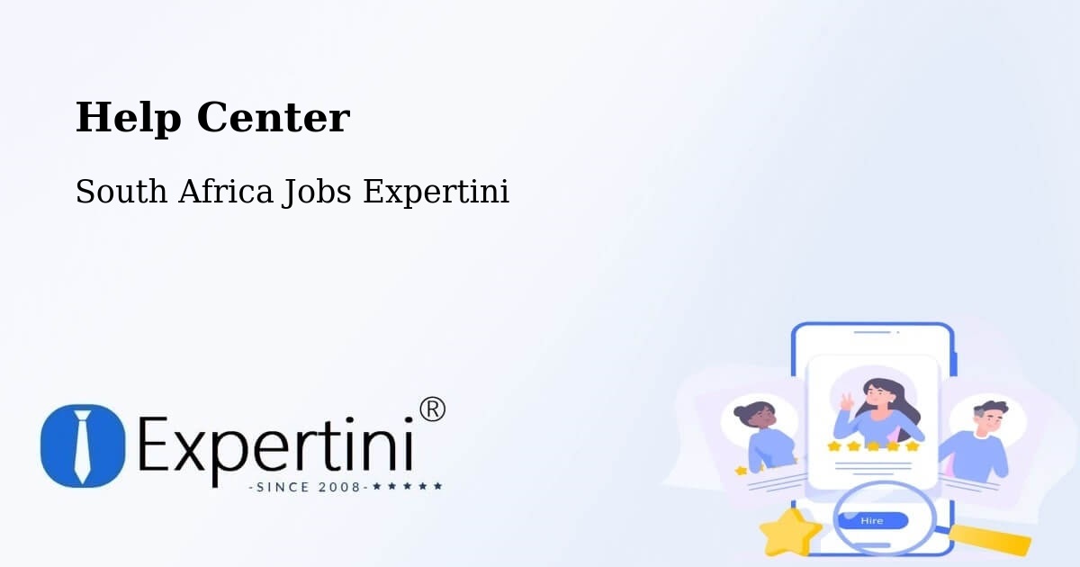 Help Center – Bhisho - South Africa Jobs Expertini